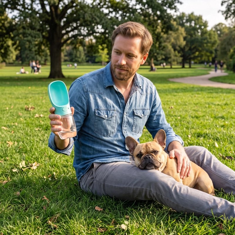 Gourde Chien démontage des éléments pour un entretien hygiénique régulier