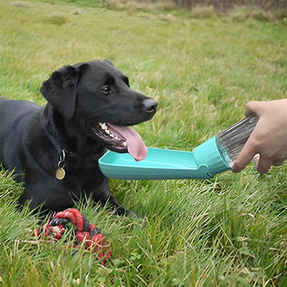 Gourde chien Mécanisme de verrouillage sécurisé empêchant les écoulements accidentels dans le sac