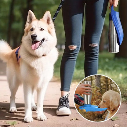 Gourde chien Poignée de transport pratique 