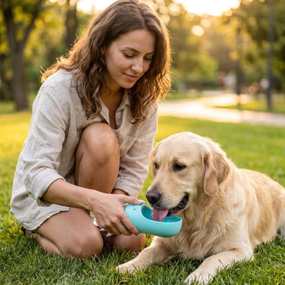 Gourde Chien sécurité alimentaire garantie pour la santé de l'animal