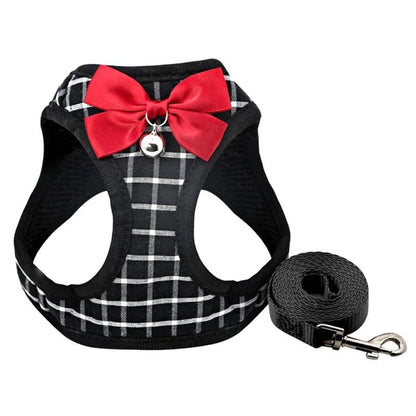 Harnais avec motif de couleur variant confortable pour animal de compagnie. - WOOF TOUT