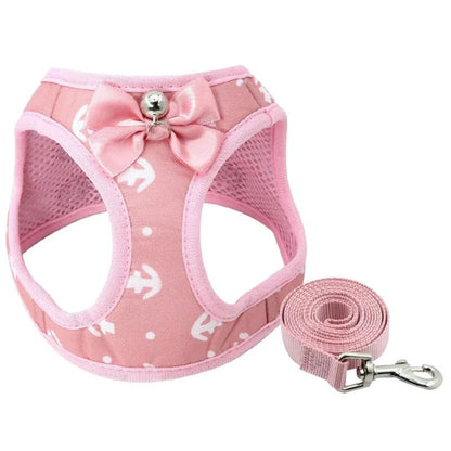 Harnais avec motif de couleur variant confortable pour animal de compagnie. - WOOF TOUT