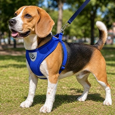 Harnais chien Bandes réfléchissantes assurent une visibilité accrue lors des sorties nocturnes ou en faible luminosité pour plus de sécurité