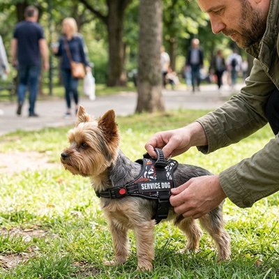 Harnais chien Convient à différentes races et gabarits, du petit terrier au berger allemand