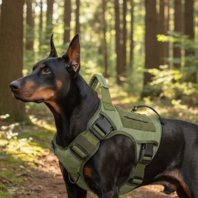 Harnais chien réfléchissant