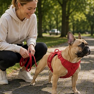 Harnais pour Chien Coupe anatomique qui respecte les mouvements naturels de l'animal