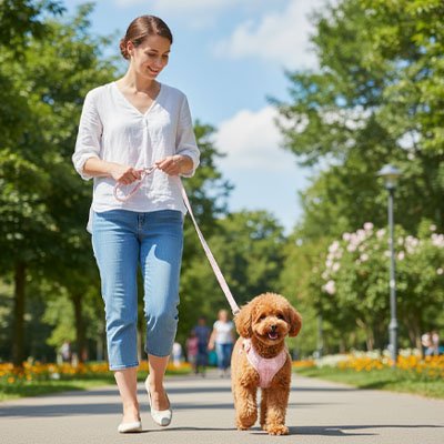 Harnais pour petit Chien Ajustement réglable: sangles adaptables à la morphologie des petites races