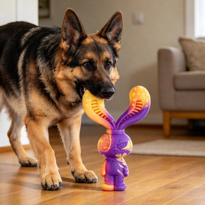 Jouet Chien format convenant aussi bien aux chiots qu'aux chiens adultes de grande taille
