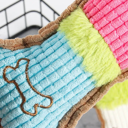 Jouet pour chien a mâcher fait de matériel de peluche pour petit et grand chien pour animal de compagnie. - WOOF TOUT