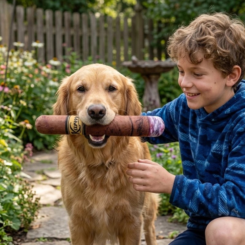 Jouet pour chien​ Matériau adapté à la mastication sans agresser les dents et les gencives