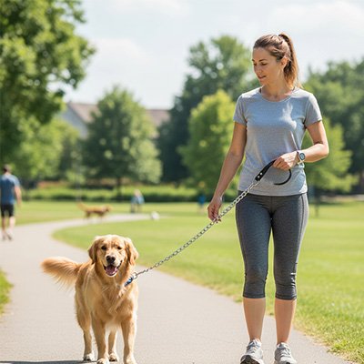 Laisse pour chien Assure une prise en main confortable et ergonomique  d'utilisations prolongées