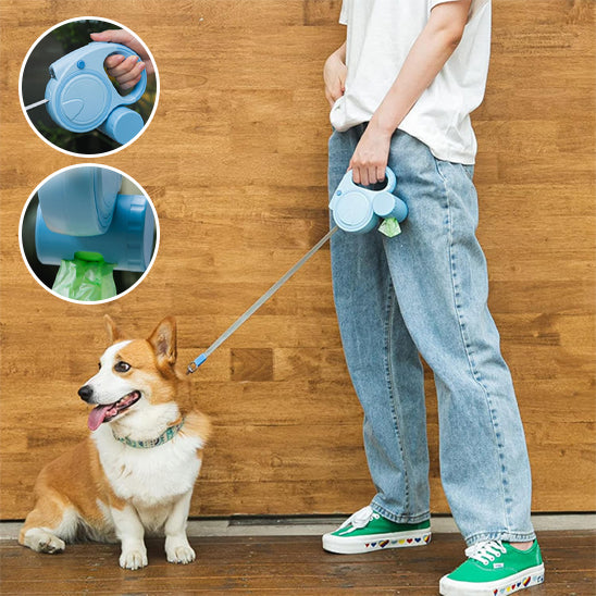 laisse pour chien bouton verrouillage