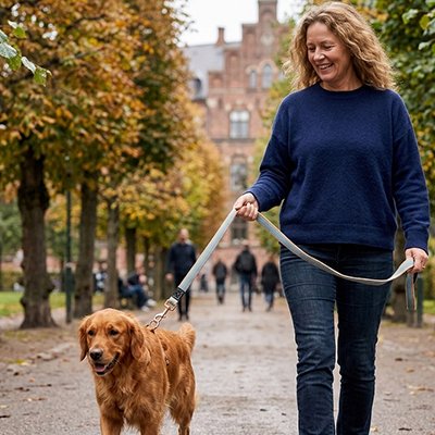 Laisse pour Chien Coutures renforcées Points de tension consolidés long terme