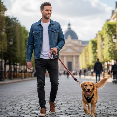 Laisse pour Chien Longueur adaptée Dimension idéale liberté de mouvement contrôle optimal