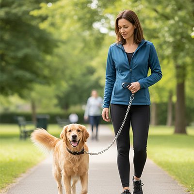 Laisse pour chien Offre une résistance maximale durabilité pour les promenades quotidiennes