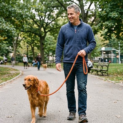 Laisse pour Chien S'adapte à différentes races et gabarits de chiens