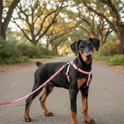 Laisse pour Chien Sangles rembourrées qui évitent les frottements et irritations lors des balades