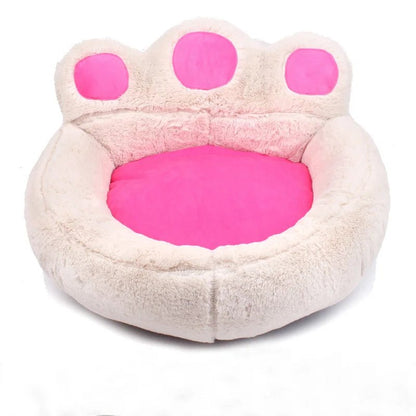 lit en forme de pattes pour chien tres confortable - WOOF TOUT
