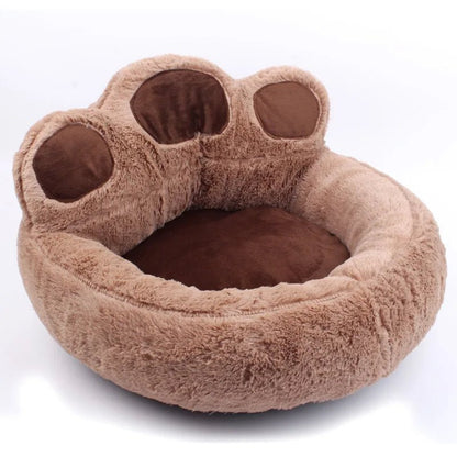 lit en forme de pattes pour chien tres confortable - WOOF TOUT