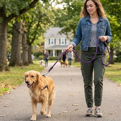 Longe pour Chien Matériau résistant Conception robuste garantissant durabilité et fiabilité