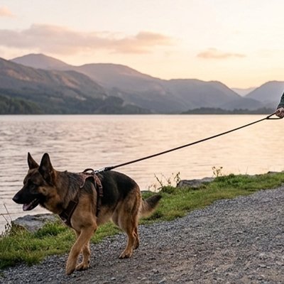 Longe pour Chien Système de cordage renforcé offre une durabilité accrue
