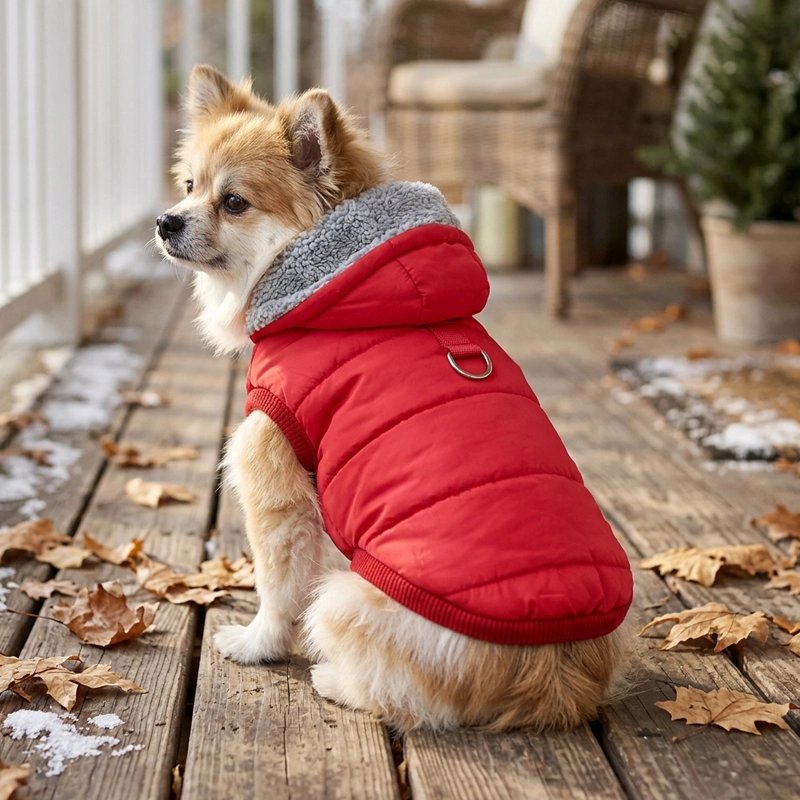 Manteau Chien Protection efficace contre la pluie, la neige et l'humidité lors des promenades hivernales