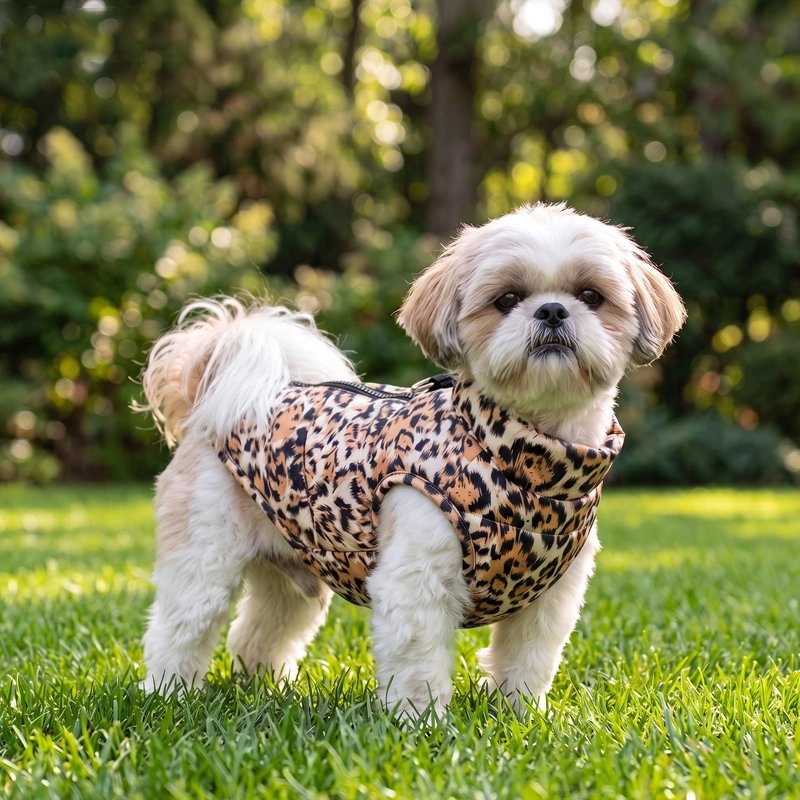 Manteau pour Chien Disponible en motifs léopard et imprimés colorés pour un style tendance et personnalisé