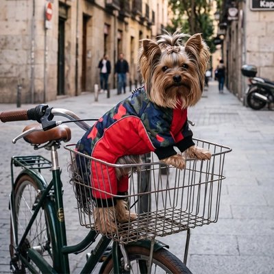 Manteau pour Chien  Matière résistante aux intempéries protégeant efficacement de la pluie et de la neige tout en gardant le pelage sec