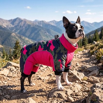 Manteau pour Chien Système d'habillage facile permettant d'enfiler et retirer rapidement le vêtement sans stress pour l'animal