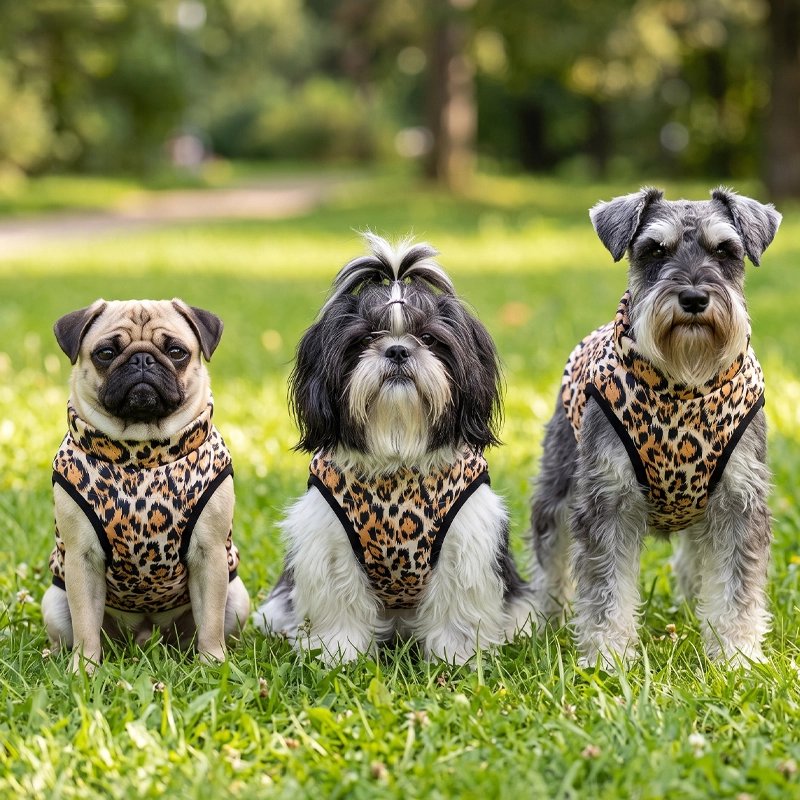 Manteau pour Chien Tissus techniques permettant une bonne aération tout en maintenant la chaleur corporelle du chien