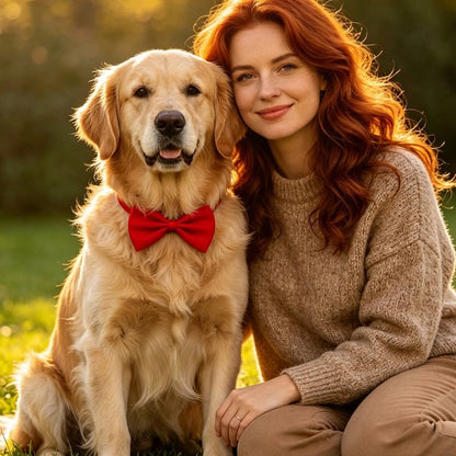 Noeud papillon chien apporte une touche chic et élégante à la tenue de l'animal