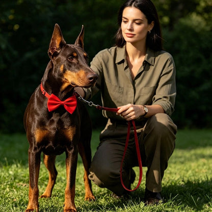 Noeud papillon chien idéal pour sublimer les photos et renforcer le lien propriétaire-animal