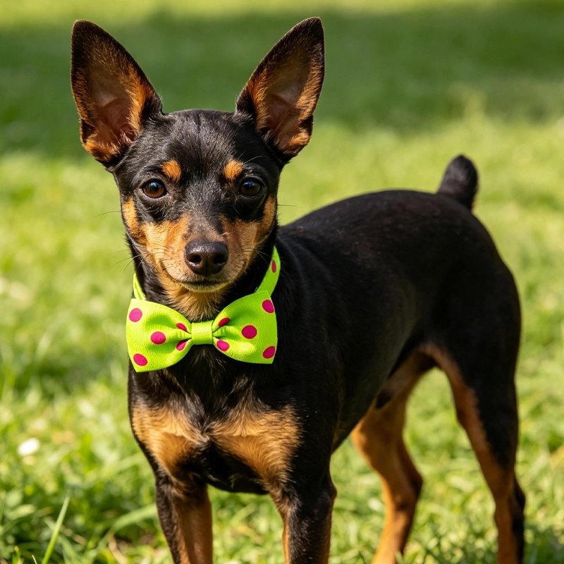 Noeud papillon chien  ne gêne pas les mouvements du cou