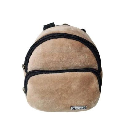 Petit sac a dos pour petit animal de compagnie peux introduire buiscuit et petit sac et peigne. - WOOF TOUT