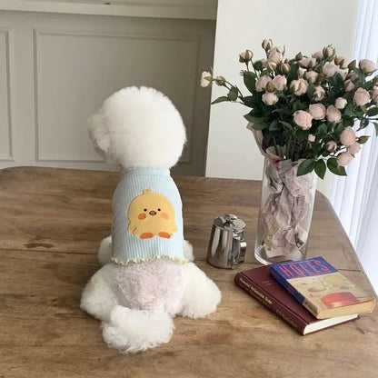 Petite chandail avec des petits animaux et de couleur pour petit animal de compagnie . - WOOF TOUT