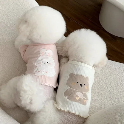 Petite chandail avec des petits animaux et de couleur pour petit animal de compagnie . - WOOF TOUT