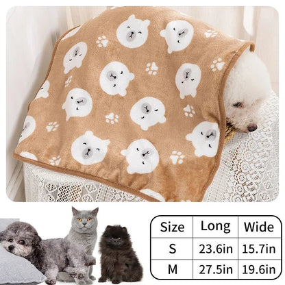Pour chien une couverture confortable et chaude pour les garder au chaud. - WOOF TOUT