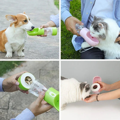 Pratique pour extérieur deux dans un, nourriture et eau . - WOOF TOUT