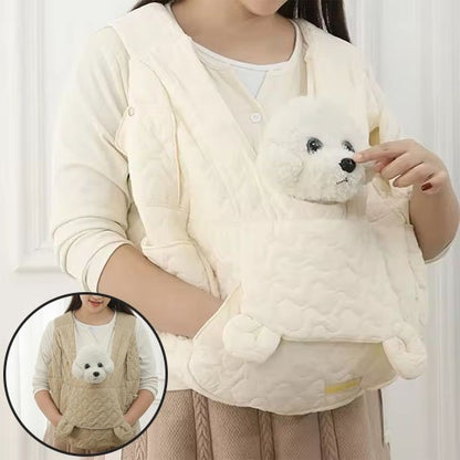 sac de transport chien Convient petites races: Adapté aux chiots et chiens de petit gabarit type bichon