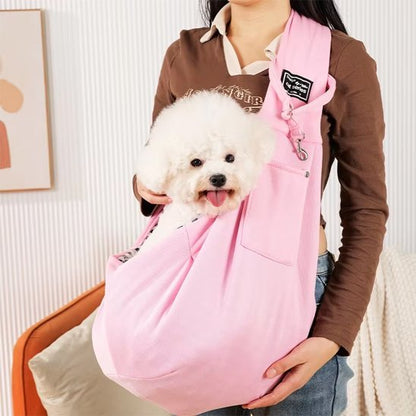 Sac de transport pour chien confortable dans un hamac libre