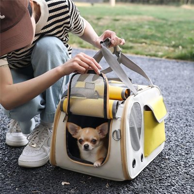 Sac de transport pour Chien convient aux petits chiens et chats pour les déplacements urbains