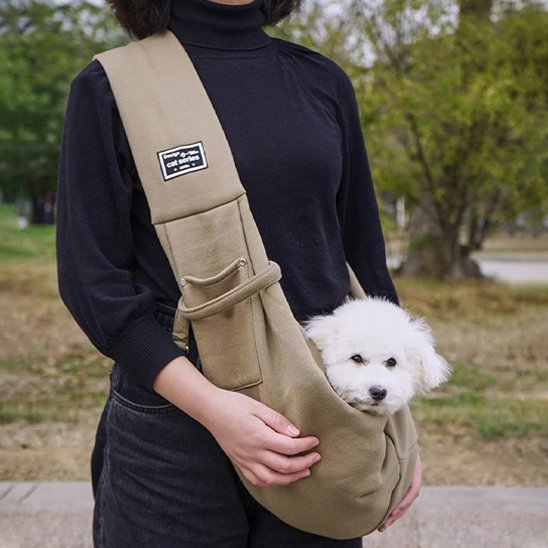Sac de transport pour chien idéal déplacements, courses ou promenades urbaines