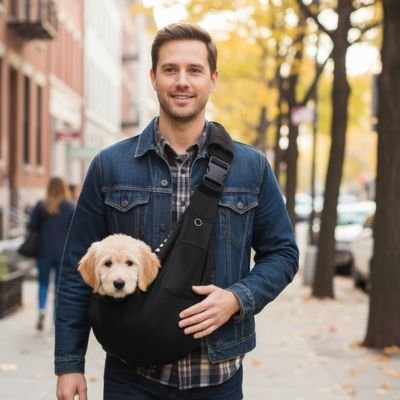 Sac transport pour Chien Se porte facilement au quotidien sans compromettre l'esthétique vestimentaire
