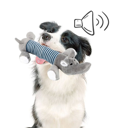 SoundToys™ - Jouet peluche pour chiens - WOOF TOUT