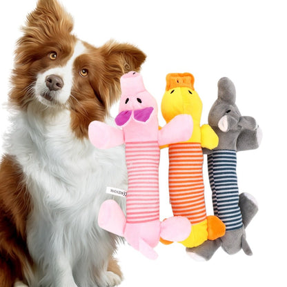 SoundToys™ - Jouet peluche pour chiens - WOOF TOUT