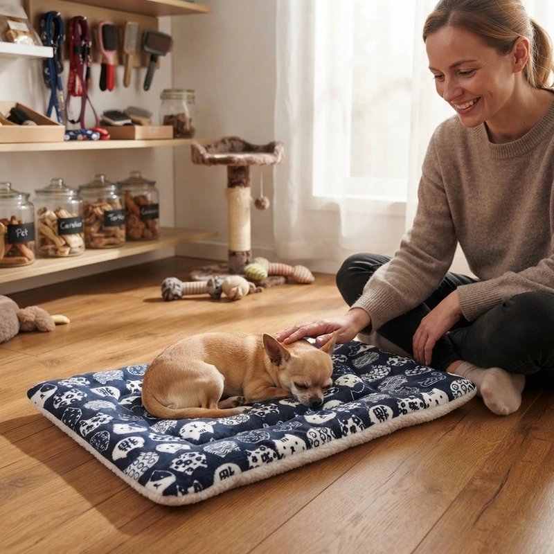 Tapis Chien adapté aux petits chiens comme aux races moyennes et grandes