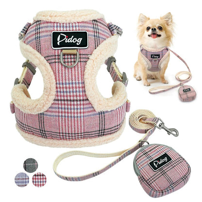 Un très beau harnesses très bien ajuster sur votre petit chien. - WOOF TOUT