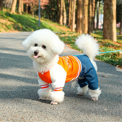 Veston de sport avec anneau pour petits chiens - WOOF TOUT