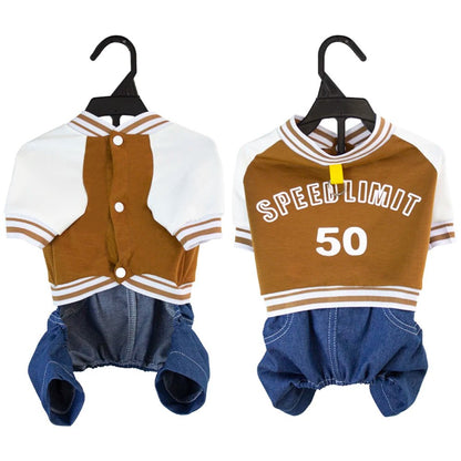 Veston de sport avec anneau pour petits chiens - WOOF TOUT